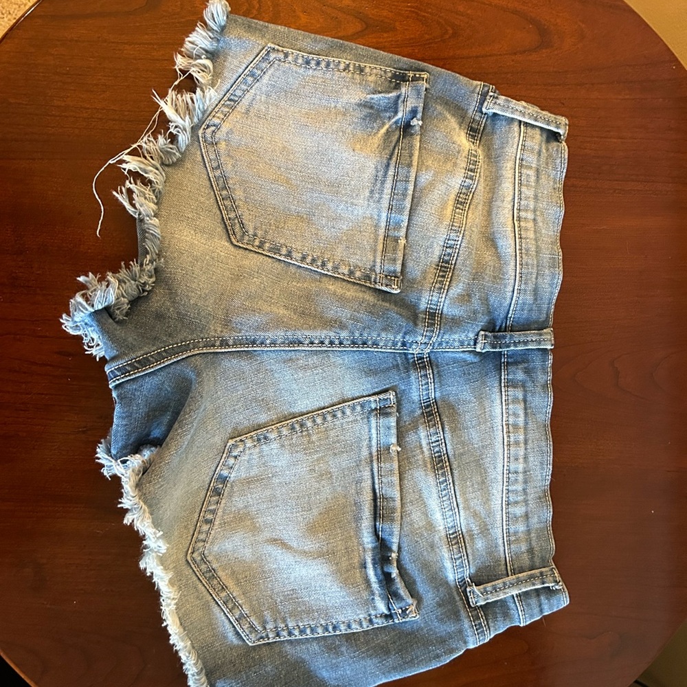 Mudd ripped shorts with embroidery